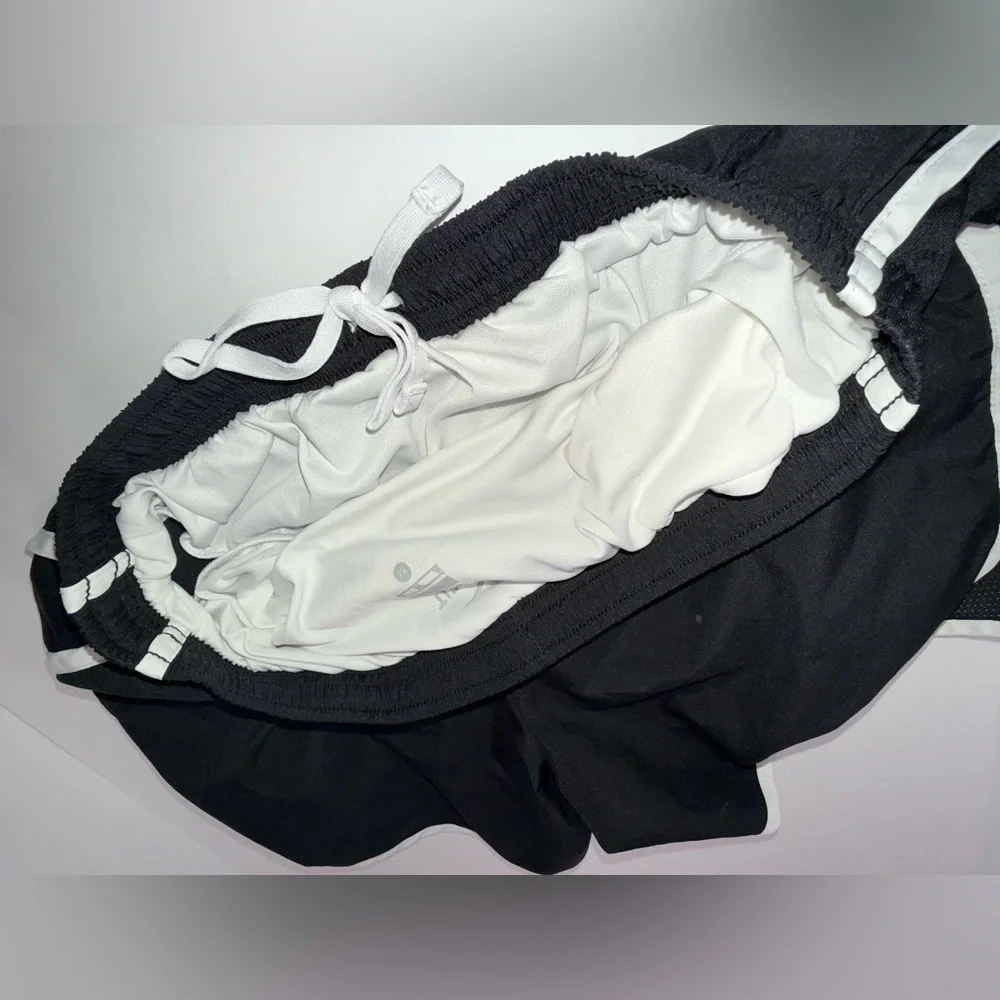Nike Dri-FIT Tempo Shorts Girls XL Black Running Athletic Lined Activewear